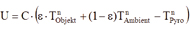 Stefan Boltzmann formula